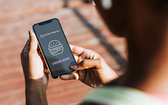 FoodTronix Point of Sale in a restaurant