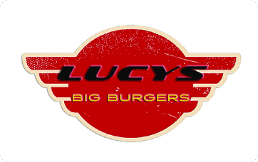 Lucy's Big Burgers custom gift card